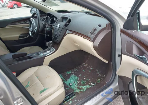 2011 Buick Regal Cxl Russelsheim from USA, damaged, VIN W04GP5EC3B1138374